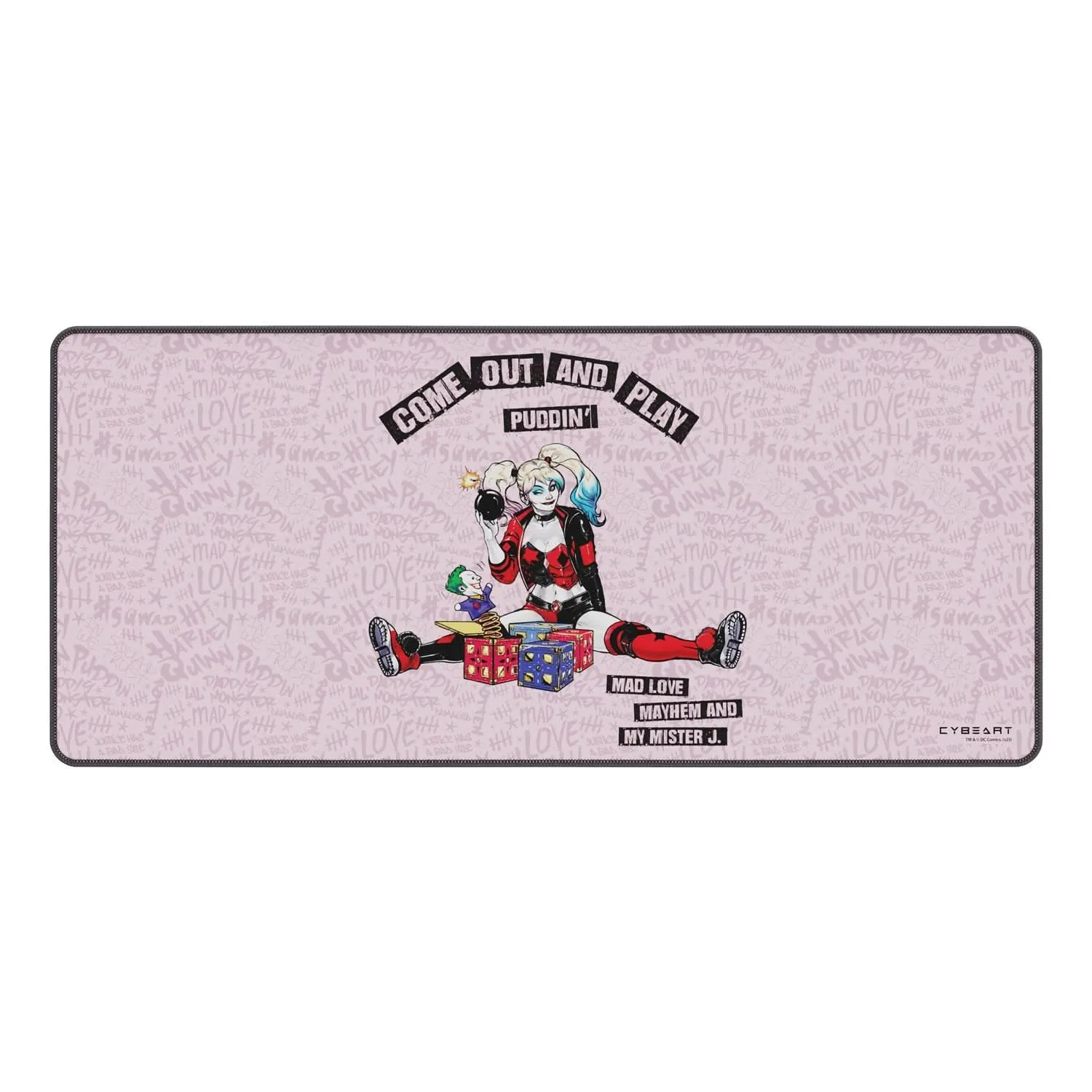 CYBEART HARLEY QUINN GAMING MOUSE PAD RAPID SERIES 900 MM (XXL)