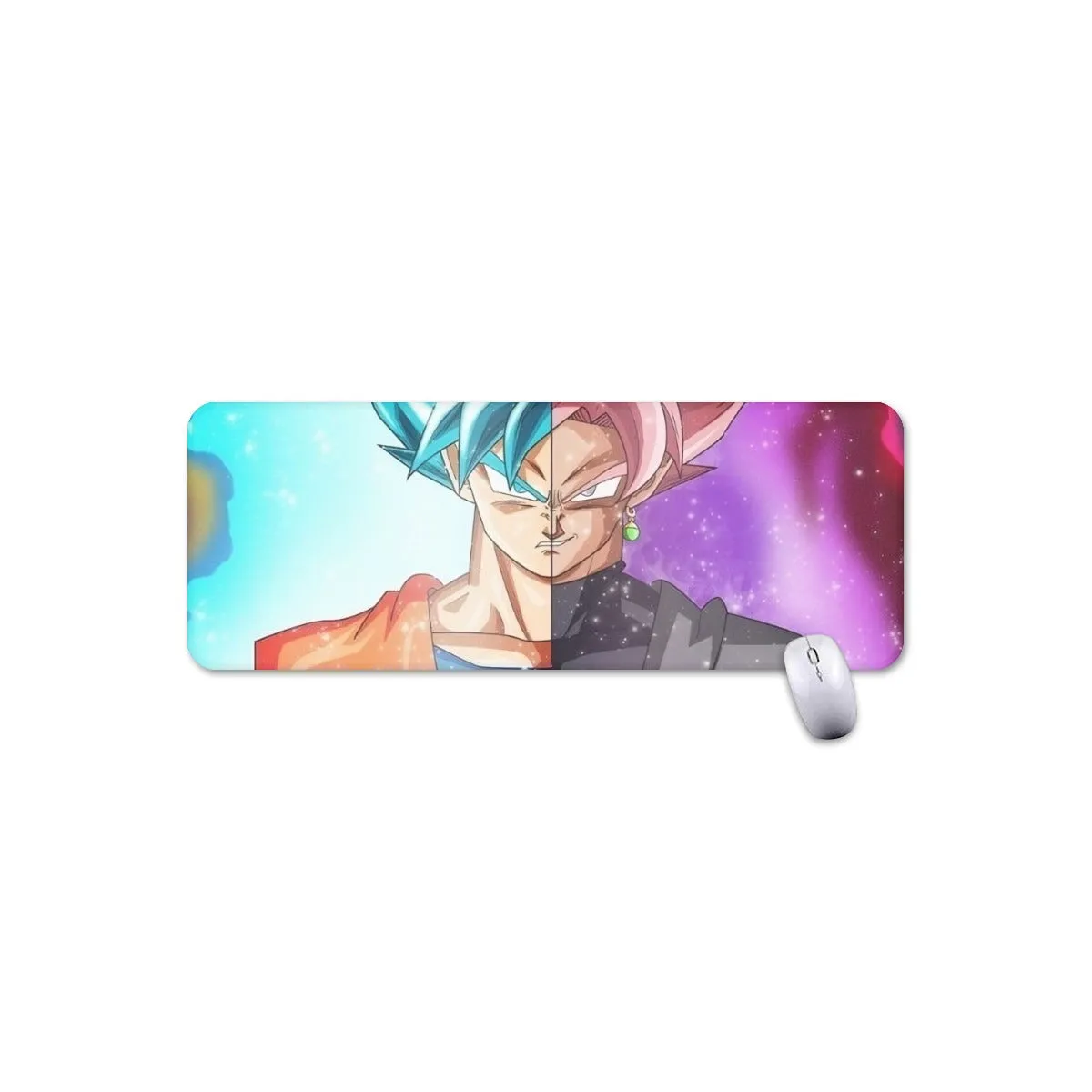 DBZ Goku SSGSS Black Rose Super Saiyan Portraits Dope Mouse Pad