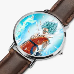 DBZ-Store Serious Super Saiyan Goku 2 Blue Epic Aura Watch