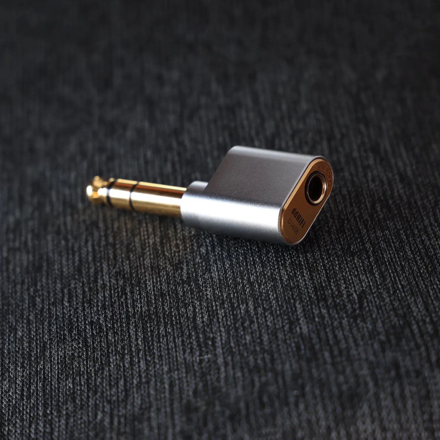 ddHiFi DJ65B(AL) Headphone Adapter | 4.4mm F to 6.3mm M