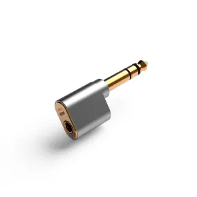 ddHiFi DJ65B(AL) Headphone Adapter | 4.4mm F to 6.3mm M