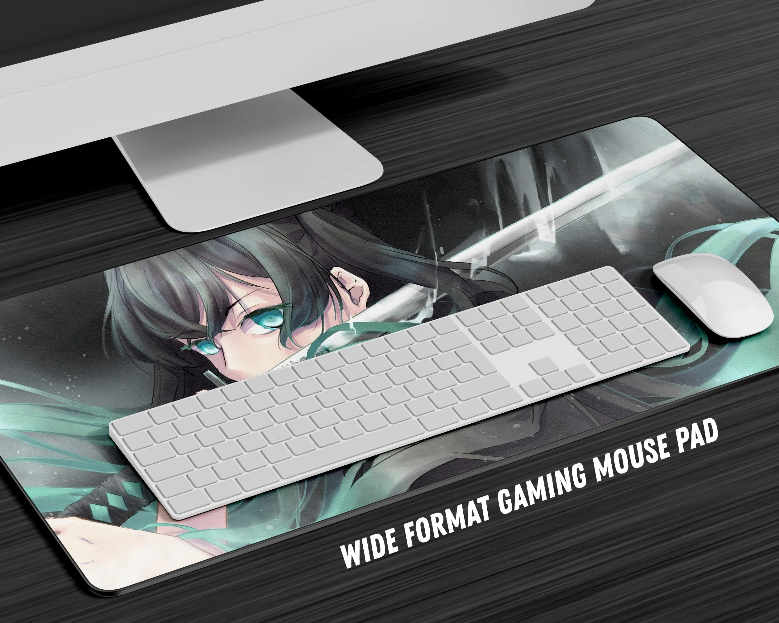 Demon Slayer Muichiro Tokito Mist Hashira Gaming Mouse Pad