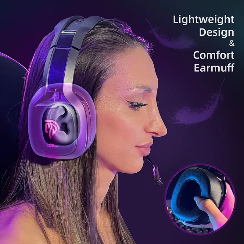 EasySMX® C06W Gaming Headsets with Bluetooth and Mic