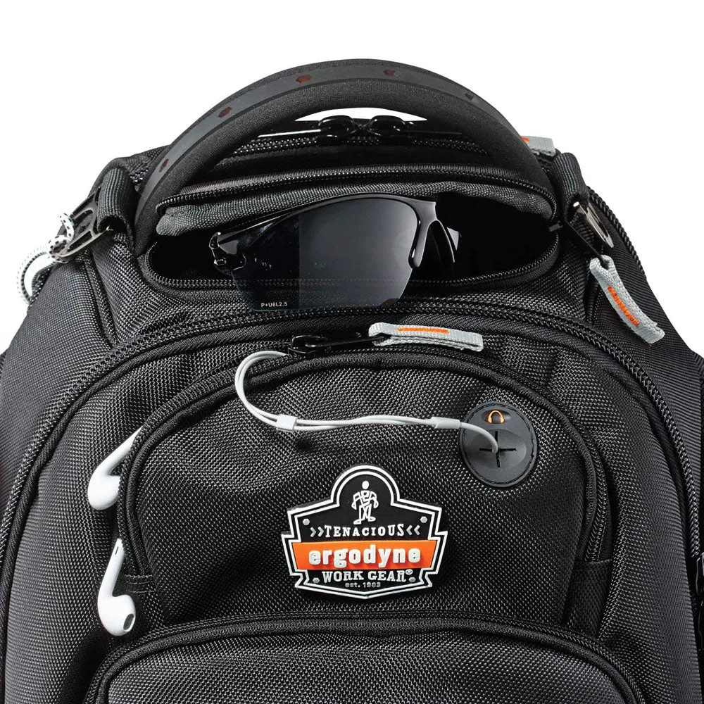 Ergodyne 13044 Arsenal 5144 Mobile Office Backpack, Black