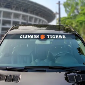 Fanmats Clemson Tigers Sun Stripe Windshield Decal 3.25" x 34"