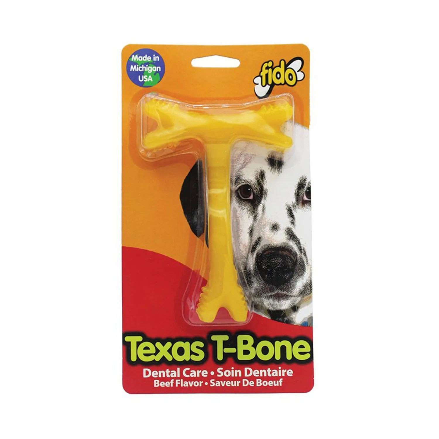 Fido Texas T-Bone Beef Flavour Dog Toy