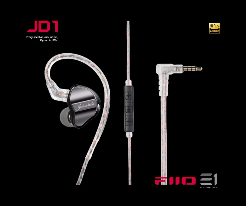 FiiO JD1 Universal-fit In-ear Monitors