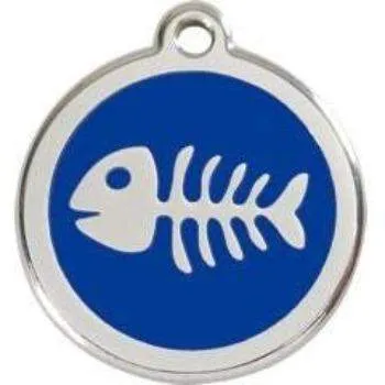 Fish Bone Pet ID Tag