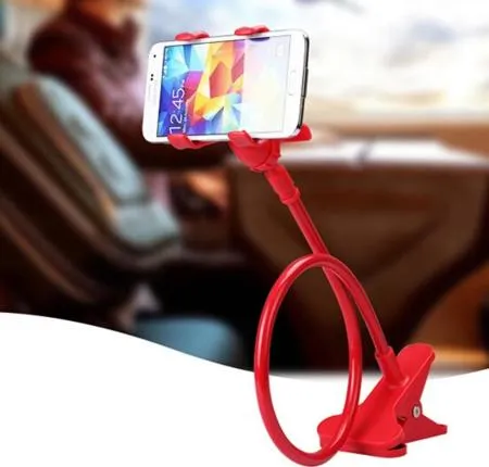 Flexible Long Arm Cell Phone Clip Holder