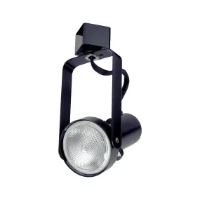 Front from the Track Collection in Black Finish by Nora Lighting