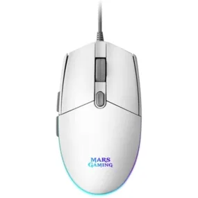 Gaming Mouse Mars Gaming MMG Blanco