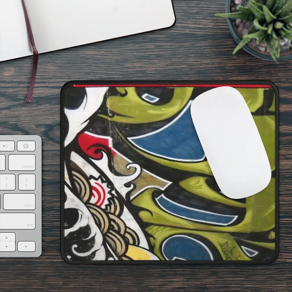 Gaming Mouse Pad   AL BLUE DESIGNED ART URBAN