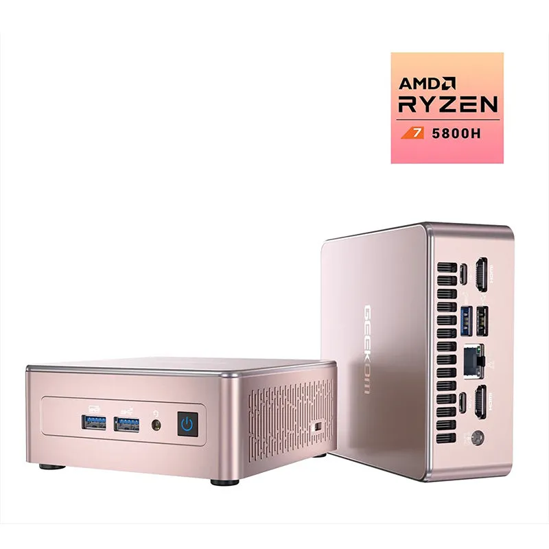 GEEKOM A5 Mini Gaming PC AMD Ryzen 7