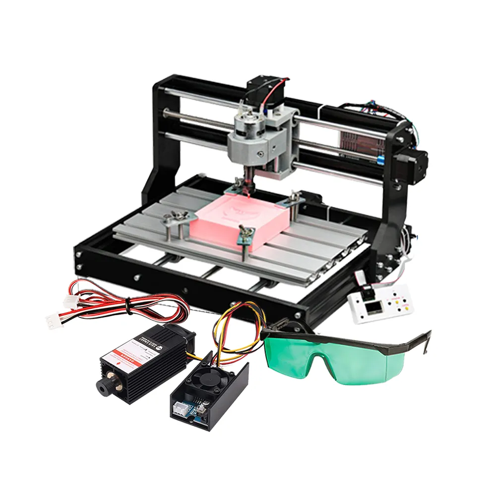 Genmitsu CNC Router 3018-PRO 5.5W Laser Bundle Kit