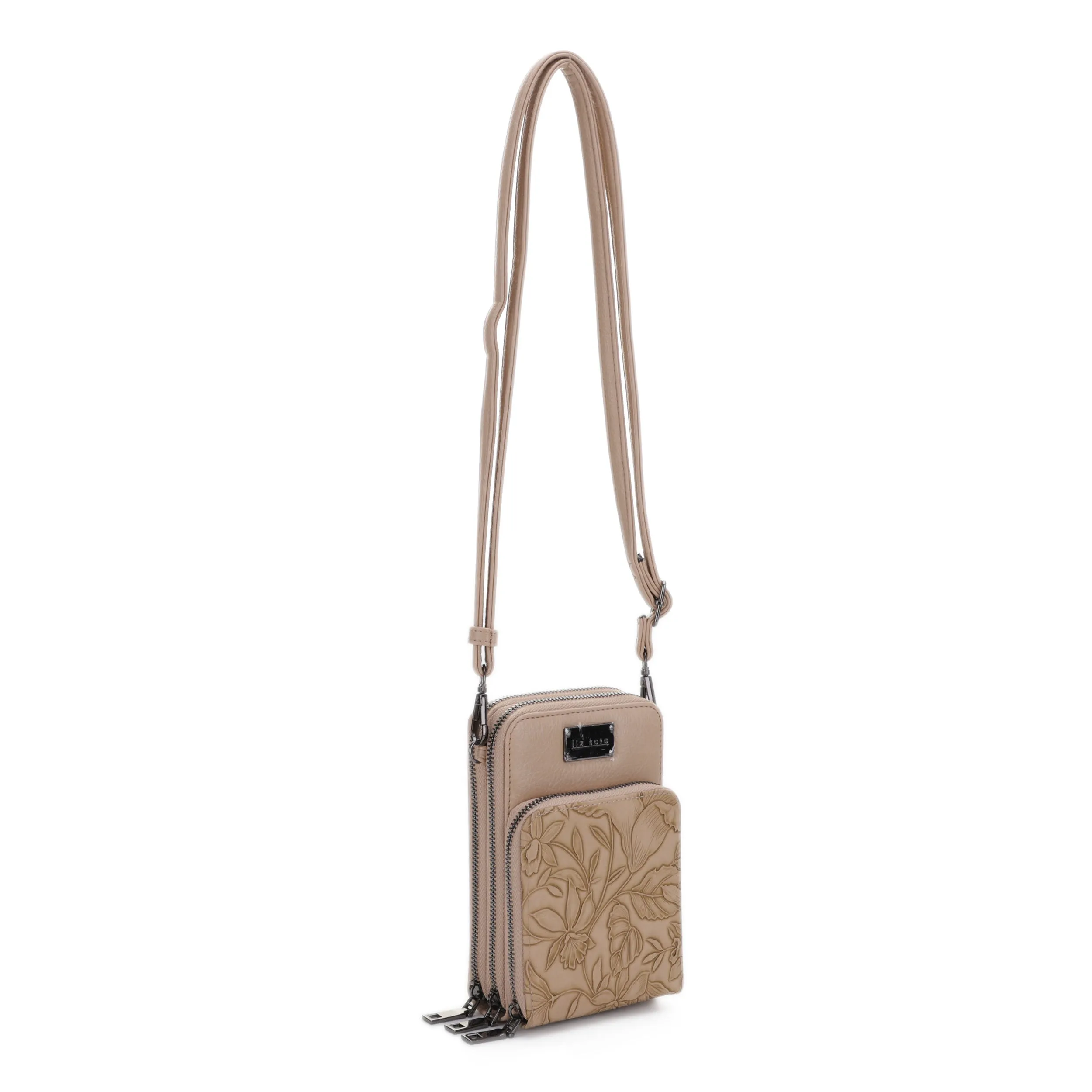 Gina 3313 compact cell phone cross body with wallet