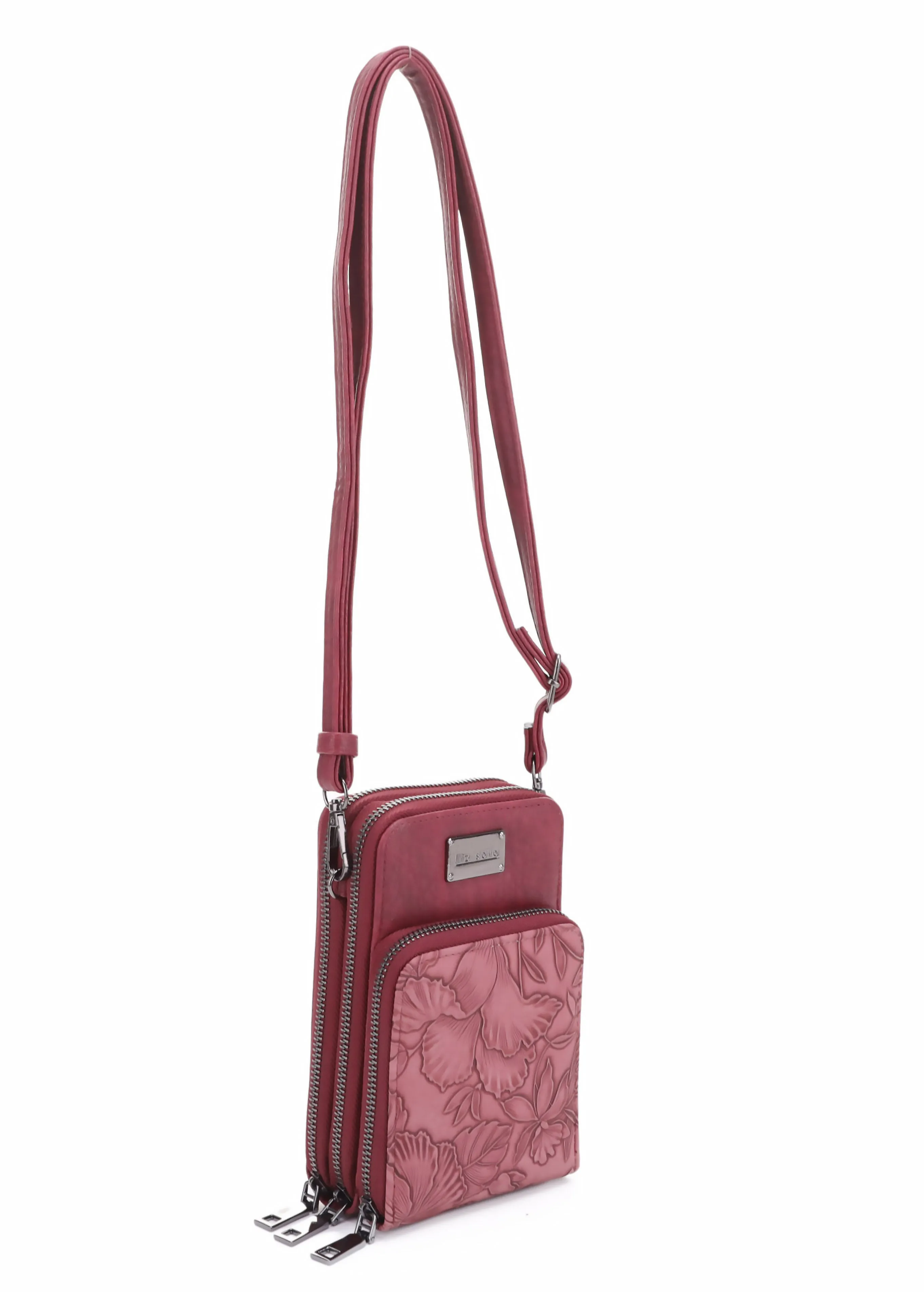 Gina 3313 compact cell phone cross body with wallet