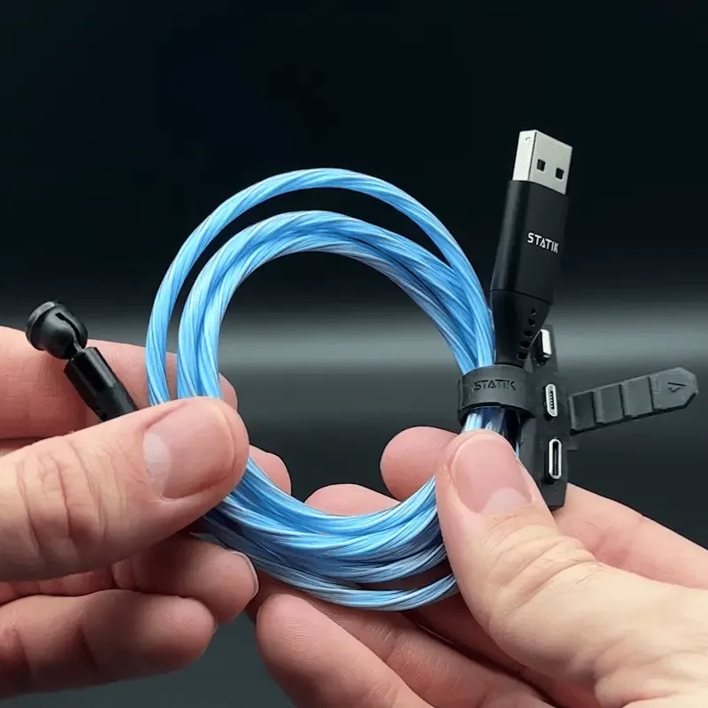 GloBright® 360 Blue | Universal Magnetic Charge Cable