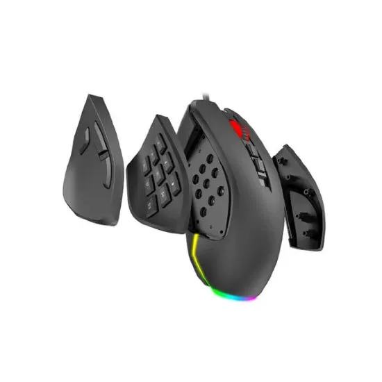 HAVIT Game note Programming Gaming Mouse, Black