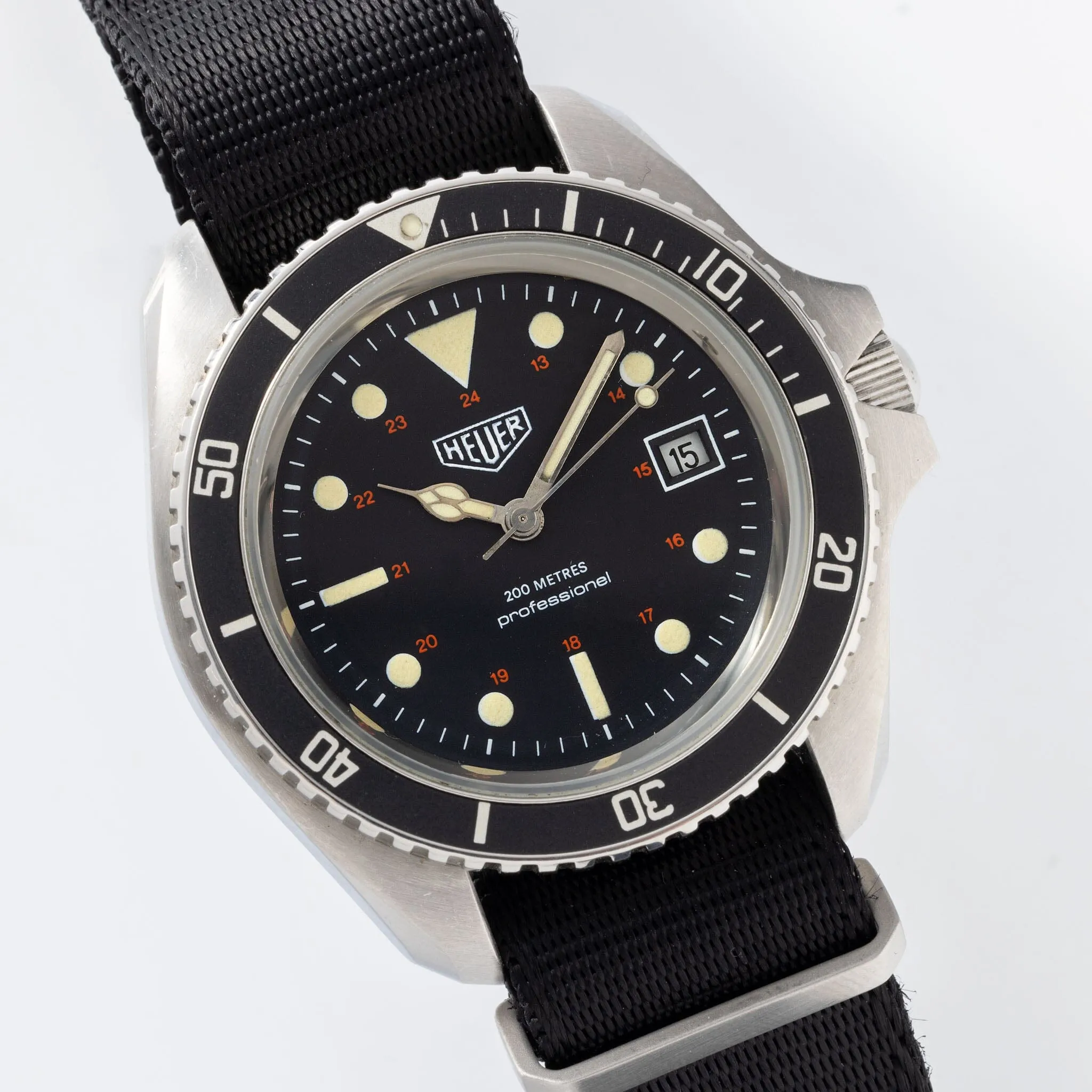 Heuer Monnin Mk1 Reference 844 Dive Watch