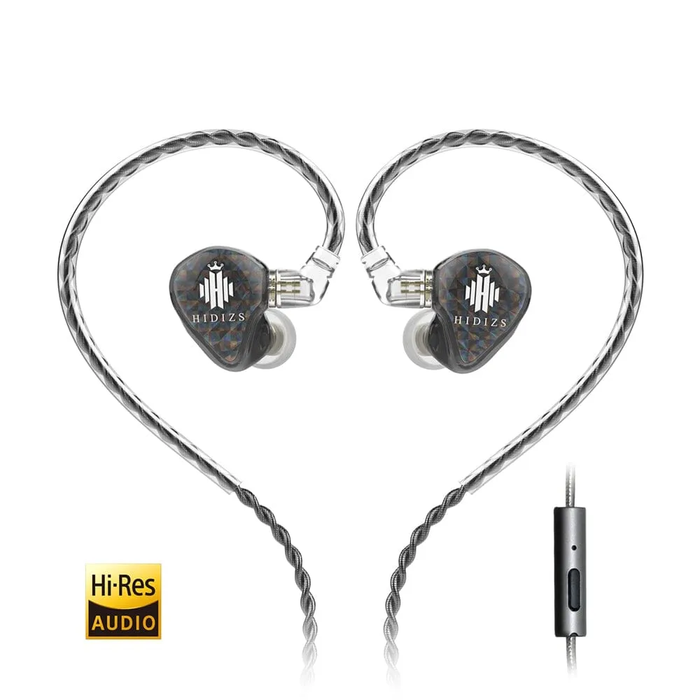 Hidizs MS1-Galaxy High-Performance Dual Magnetic Circuit Dynamic Driver In-Ear Monitors