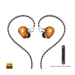 Hidizs MS1-Rainbow High-Performance Dual Magnetic Circuit Dynamic Driver In-ear Monitors