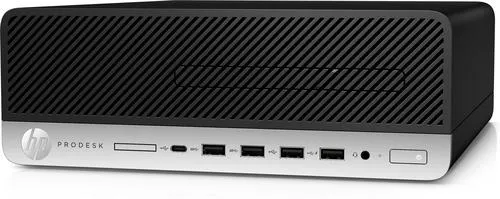 HP ProDesk 600 G5 SFF Desktop, Intel i3-9100, 3.60GHz, 8GB RAM, 500GB HDD, Win10P - 323R6U8#ABA