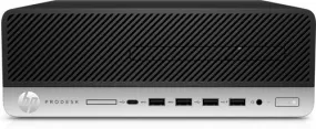 HP ProDesk 600 G5 SFF Desktop, Intel i3-9100, 3.60GHz, 8GB RAM, 500GB HDD, Win10P - 323R6U8#ABA