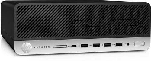 HP ProDesk 600 G5 SFF Desktop, Intel i3-9100, 3.60GHz, 8GB RAM, 500GB HDD, Win10P - 323R6U8#ABA