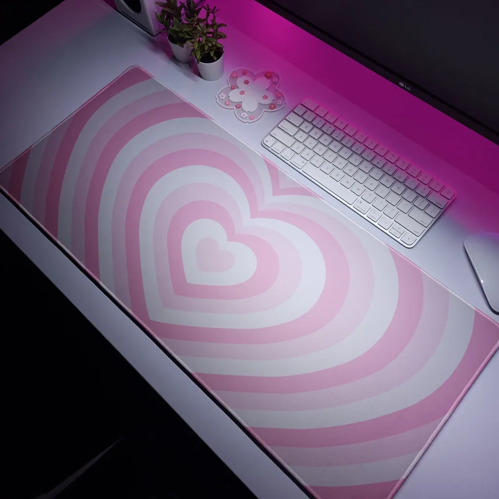 Hypnoheart Extended Large Gaming Mousepad Immerse Yourself in Gaming Comfort