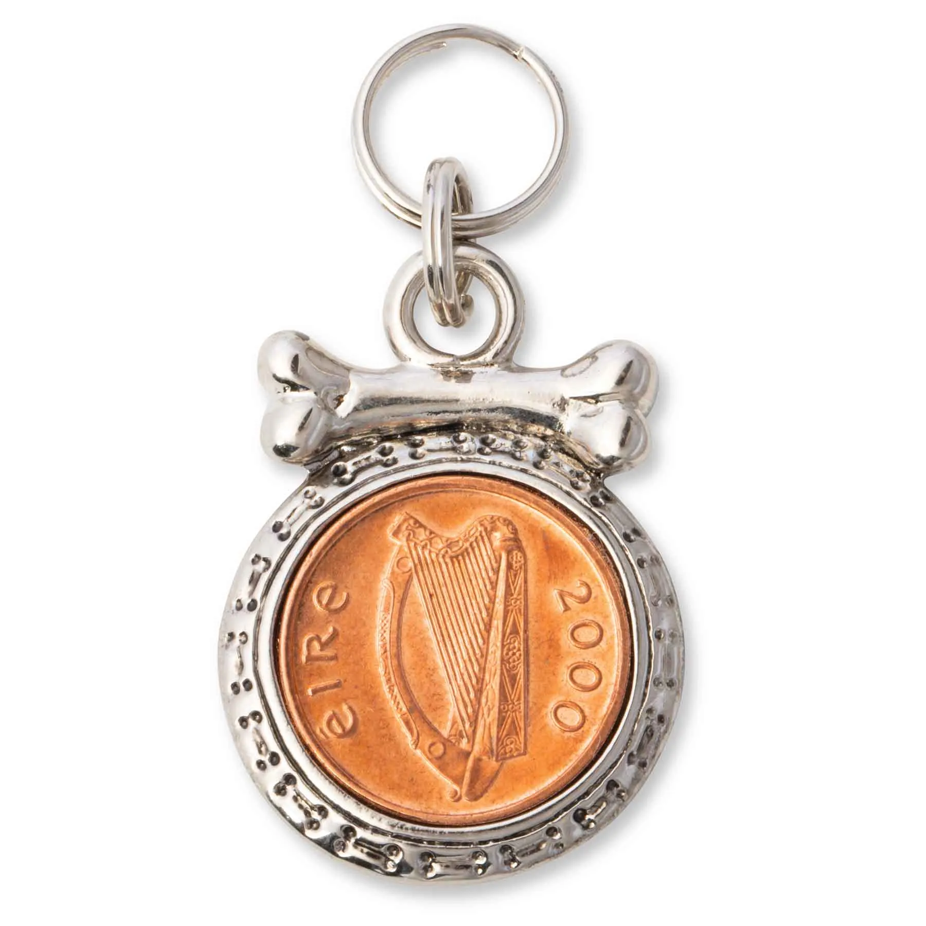 Irish Penny Dog Tag- Personalized