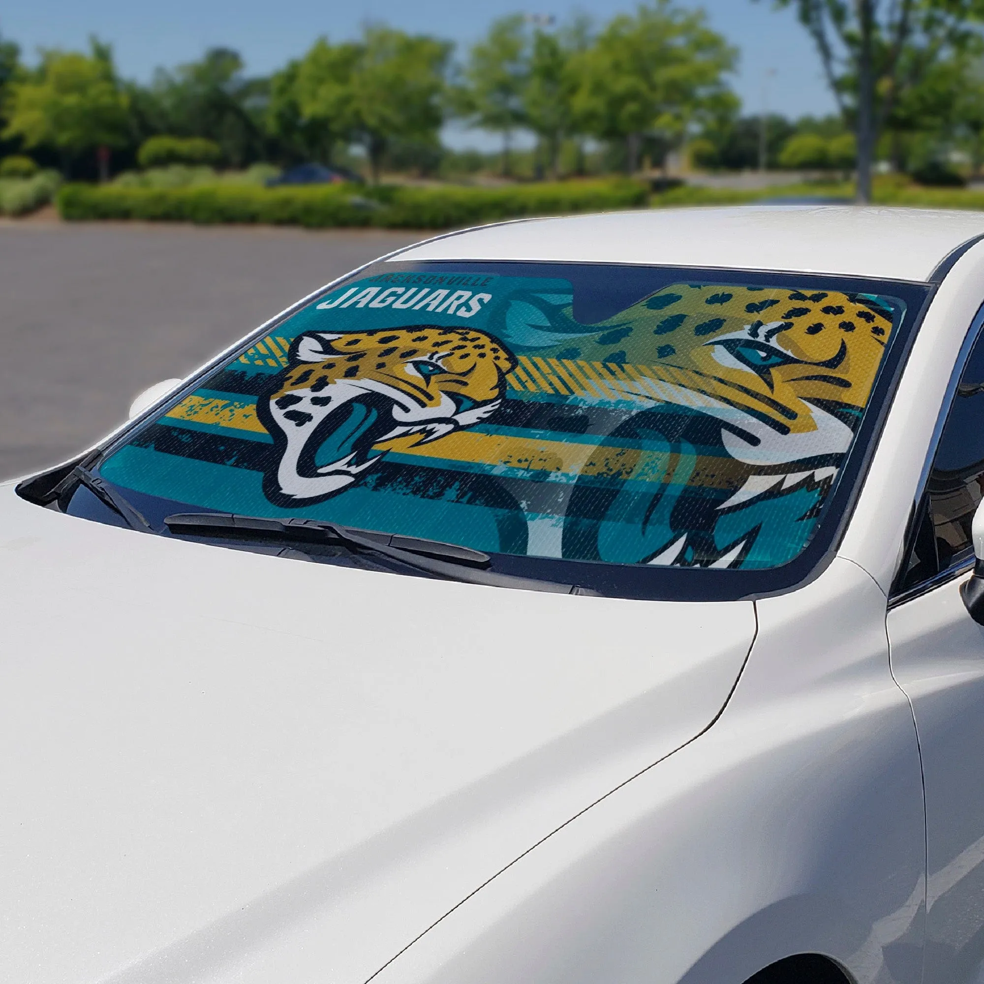 Jacksonville Jaguars Windshield Sun Shade