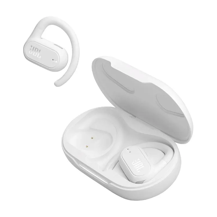 JBL Soundgear Sense | Écouteurs sportifs à conduction - Bluetooth - Blanc