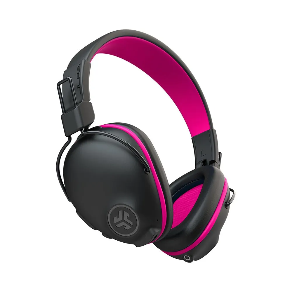 JLab JBuddies Pro Wireless Headphones - Black/Pink