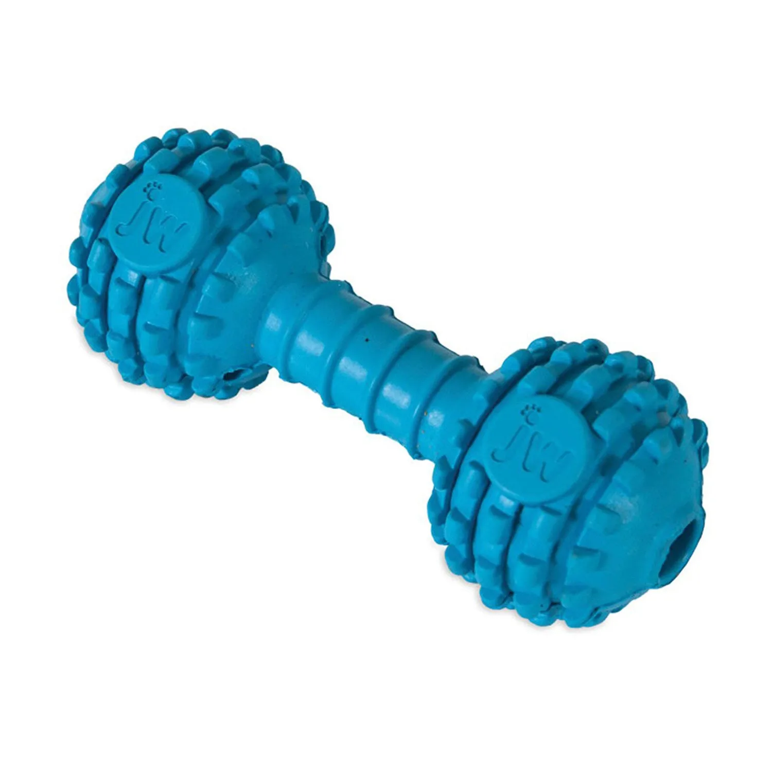 JW Chompion Lightweight Dumbbell Rubber Dog Toy Small - Assorted Colour