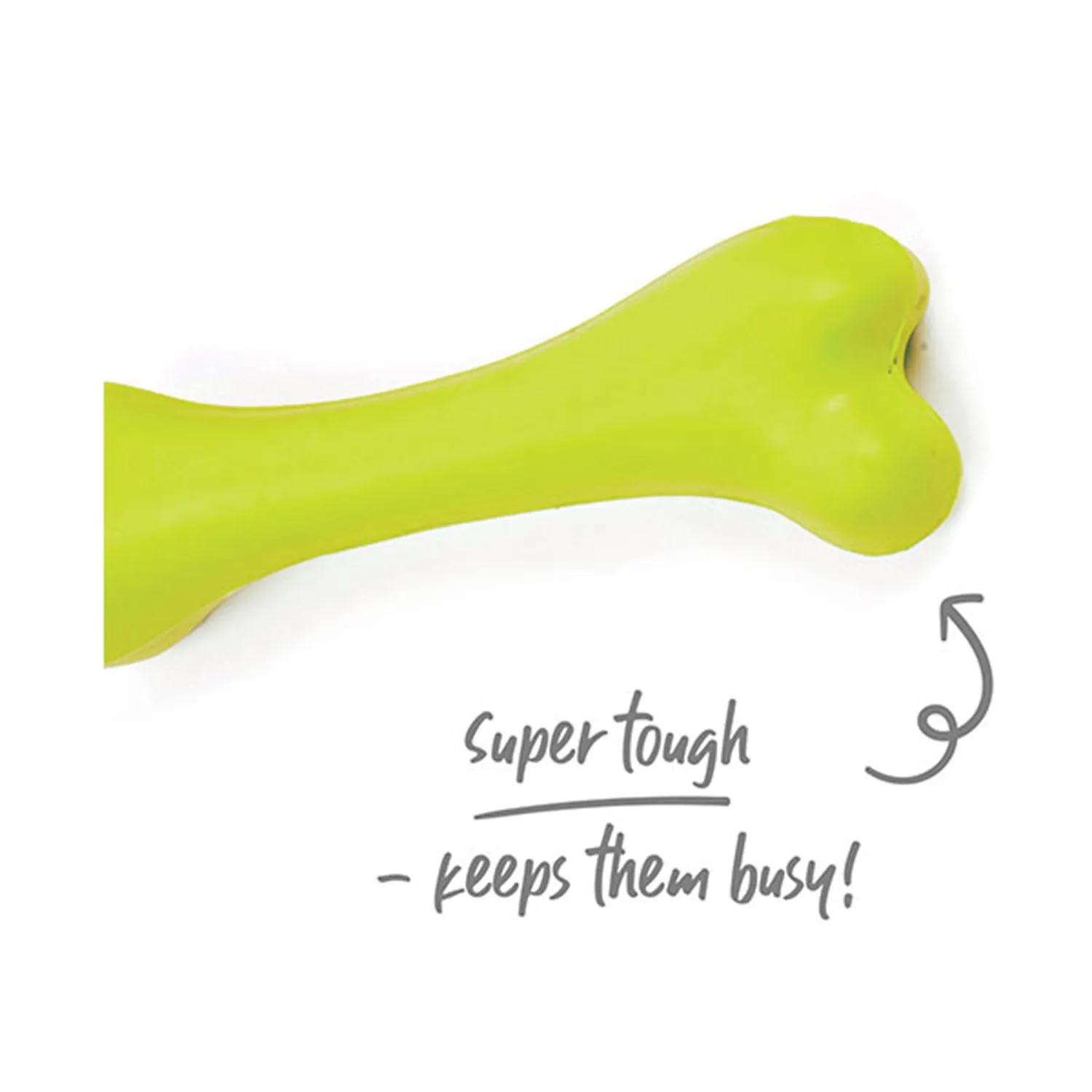 Kazoo Catch N' Chew Rubber Bone Asssorted Dog Toy