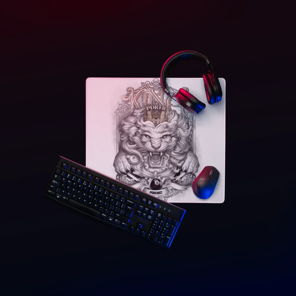 King Lion - Gaming mouse pad - Pokerist