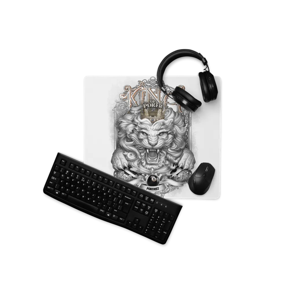 King Lion - Gaming mouse pad - Pokerist