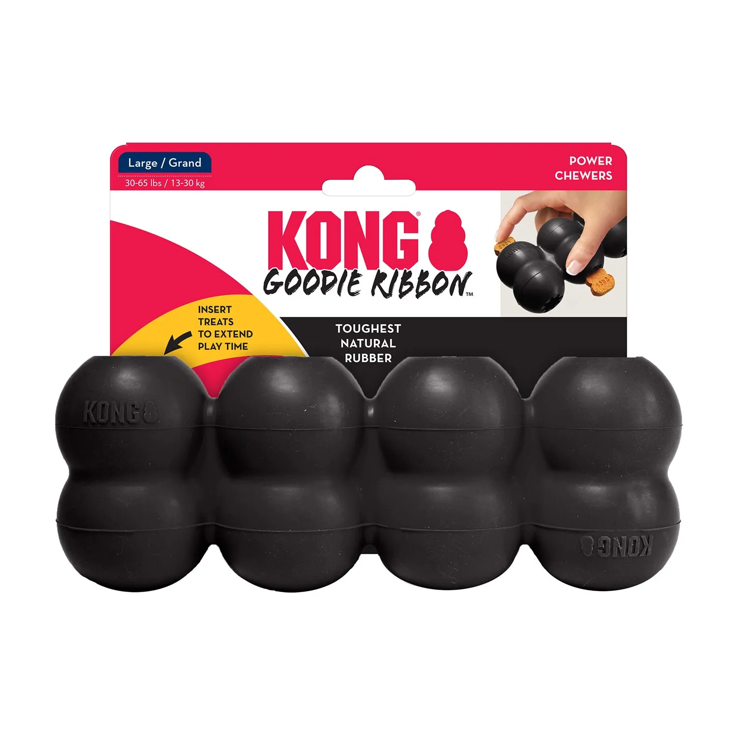 KONG Extreme Goodie Ribbon Dog Toy