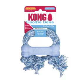 KONG Puppy Goodie Bone with Rope Dog Toy X-Small