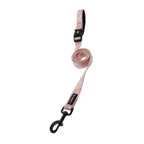 La Doggie Vita Neon Bone Pink Dog Lead Medium