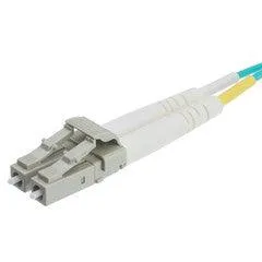 LC/UPC to SC/UPC OM2 Duplex 2.0mm Fiber Optic Patch Cord, OFNR, Multimode 50/125, Orange Jacket, Beige Connector, 3 meter (10 ft)