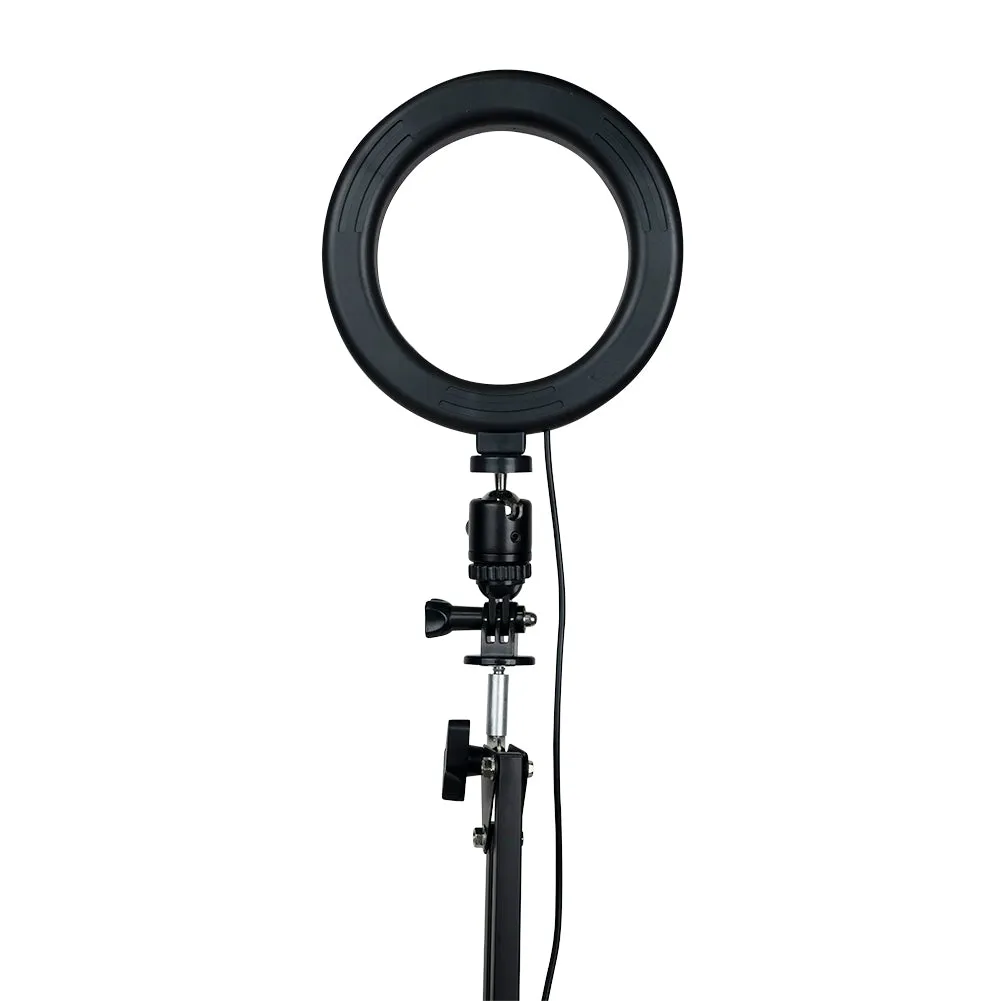 LED 6" Ring Light with Smartphone Holder Tabletop Lighting Kit - 'Inner Artist Plus II' (DEMO STOCK)