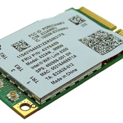 Lenovo Intel WiFi Link 5300 802.11a/b/g/n Network Mini PCIe Wireless Card 43Y6459