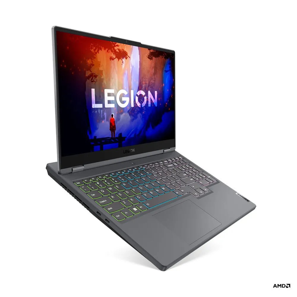 Lenovo Legion 5 15ARH7H AMD Ryzen™ 7 6800H Laptop 39.6 cm (15.6") Full HD 16 GB DDR5-SDRAM 512 GB SSD NVIDIA GeForce RTX 3060 Wi-Fi 6E (802.11ax) Windows 11 Home Grey