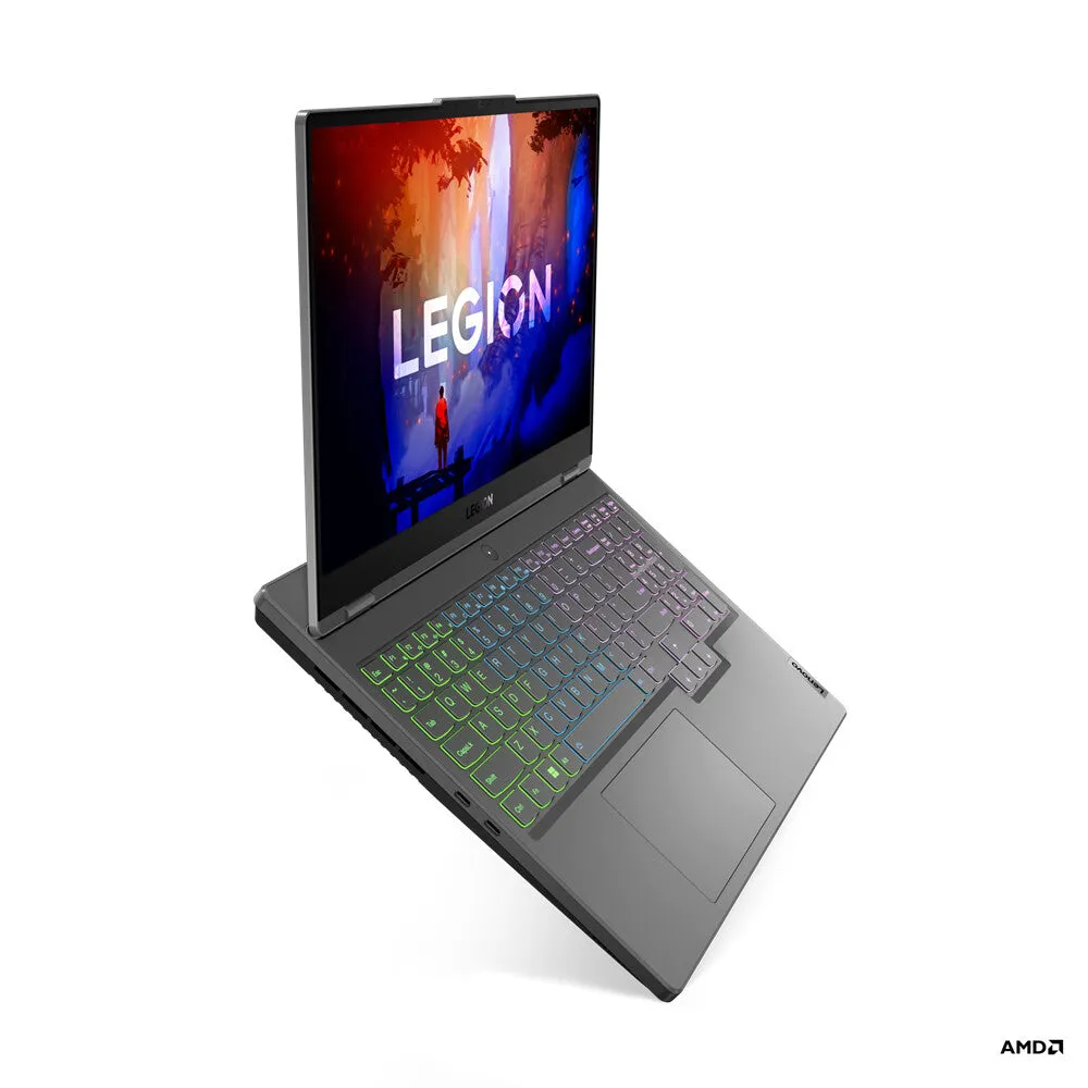 Lenovo Legion 5 15ARH7H AMD Ryzen™ 7 6800H Laptop 39.6 cm (15.6") Full HD 16 GB DDR5-SDRAM 512 GB SSD NVIDIA GeForce RTX 3060 Wi-Fi 6E (802.11ax) Windows 11 Home Grey