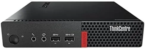 Lenovo ThinkCentre M910q Tiny Desktop PC | Intel Core I5-6500T up to 3.10 GHz Turbo 4-Cores (6th Gen), 16GB RAM, 256GB M.2 SSD, USB-C, Dual Monitor, 2x DisplayPort (4K), 1Gb Ethernet, Keyboard, Mouse & Wi-Fi - Windows 10 Pro , 1 Year Warranty - Grade A