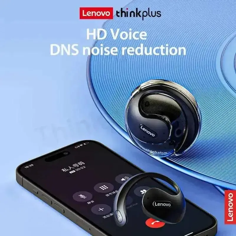 Lenovo Thinkplus X15 Pro Earphone Wireless Bluetooth 5.4 OWS Waterproof Sport Headsets Noise Reduction Headphones with Mic