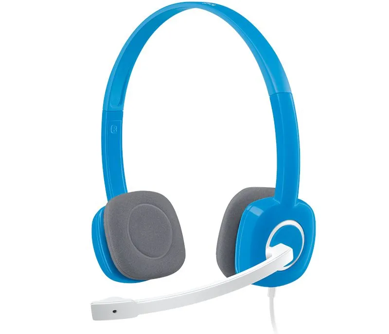 LOGITECH H150 STEREO HEADSET SKY BLUE