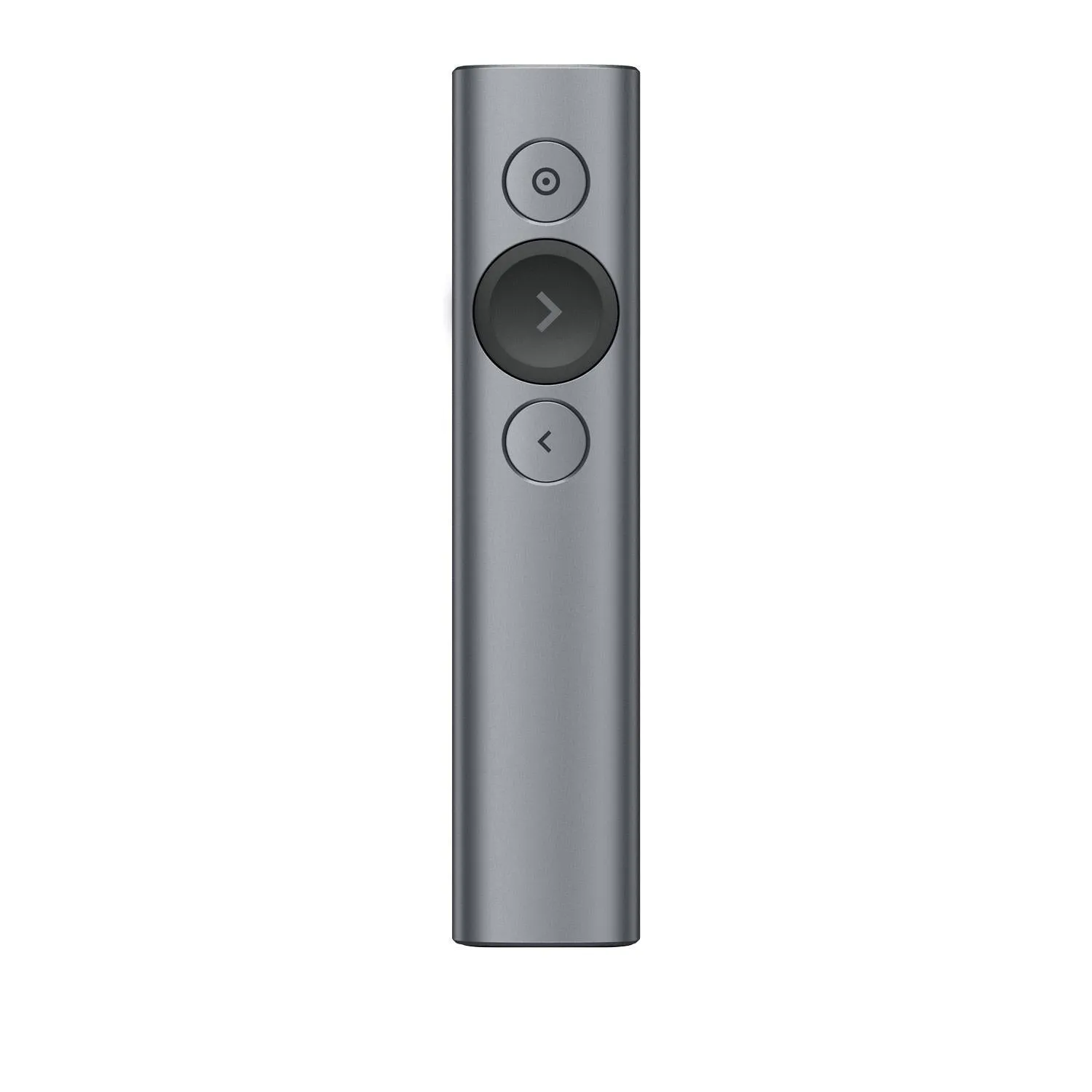 Logitech Spotlight Wireless Presentation Remote Silver, 2.4 GHz and Bluetooth, USB-Receiver, Digital Laser Pointer