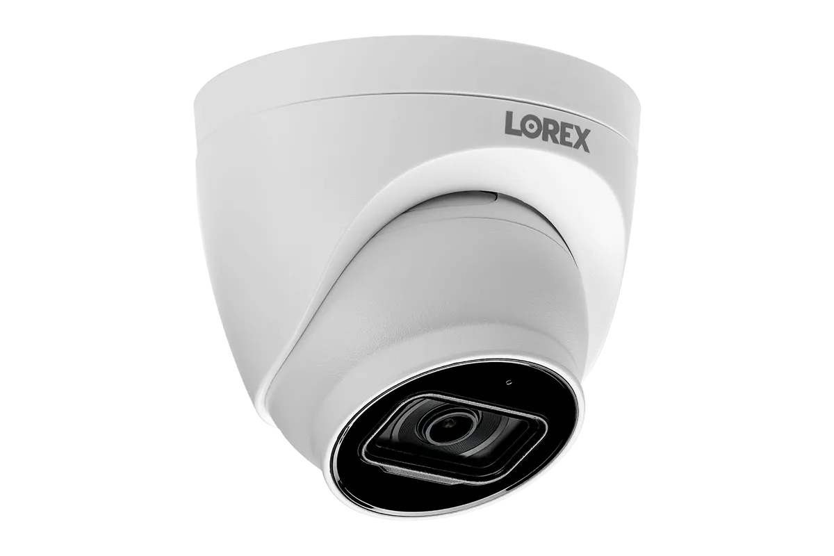 Lorex 4K (8 Camera Capable) 2TB NVR System with IP Audio Dome Cameras